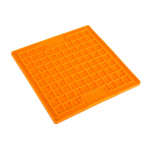 Mata Lickimat PLAYDATE dla psów 20x20 Orange Mata Lickimat PLAYDATE dla psów 20x20 Orange