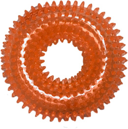 BUBA Ring TPR Z Kolcami XL śr. 14 cm Pomarańczowy