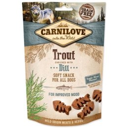 CARNILOVE SEMI MOIST SNACK TROUT ENRICHED WITH DILL 200g