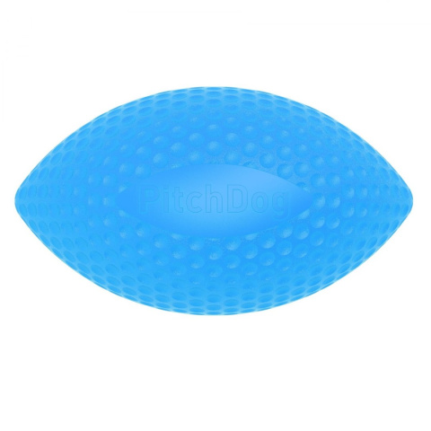PitchDog Piłka Rugby do aportowania śr. 9 cm, dł. 14 cm Blue PitchDog Piłka Rugby do aportowania śr. 9 cm, dł. 14 cm Blue