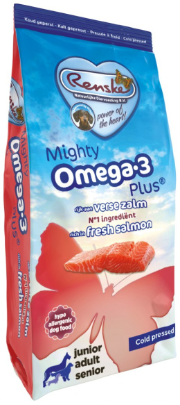 Renske Mighty Omega-3 Plus świeży łosoś tłoczona na zimno 15 kg
