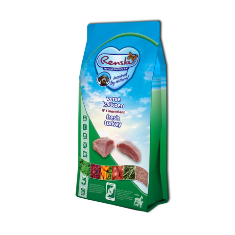 Renske Senior Dog fresh turkey - świeży indyk bez zbóż 600 g Renske Senior Dog fresh turkey - świeży indyk bez zbóż 600 g