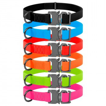 WAUDOG Waterproof COBRA Obroża wodoodporna 20-40/1,5 cm ZIELONA - wodoodporna WAUDOG Waterproof COBRA Obroża wodoodporna 20-40/1,5 cm ZIELONA - wodoodporna