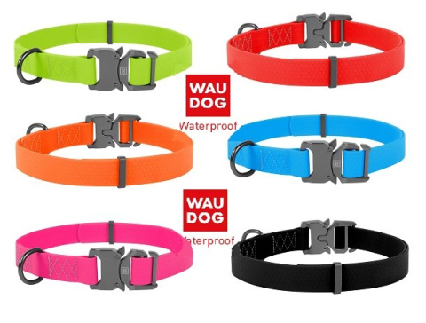 WAUDOG Waterproof COBRA Obroża dla psa 25-50/2 cm RÓŻOWA - wodoodporna WAUDOG Waterproof COBRA Obroża dla psa 25-50/2 cm RÓŻOWA - wodoodporna