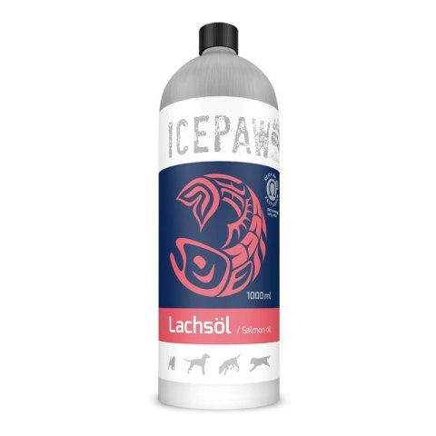 ICEPAW High Premium Lachs oil - olej z łososia 100% 1 litr ICEPAW High Premium Lachs oil - olej z łososia 100% 1 litr