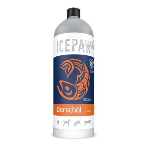 Icepaw High Premium - olej z dorsza 100% 1litr
