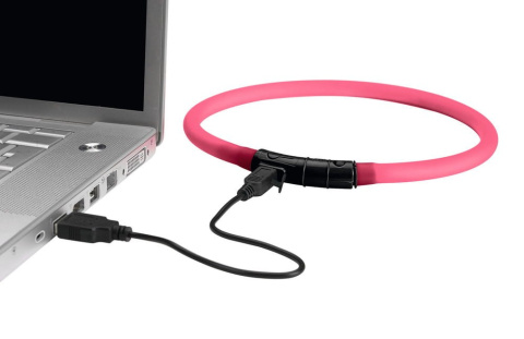 Hunter Obroża ledowa USB dla KOTA Yukon Różowa Hunter Obroża ledowa USB dla KOTA Yukon Różowa