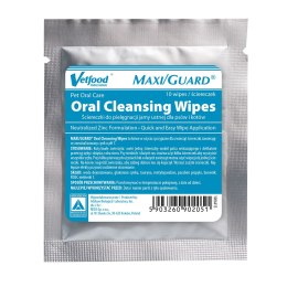 MAXI/GUARD Oral Cleansing Wipes 10 szt - ściereczki