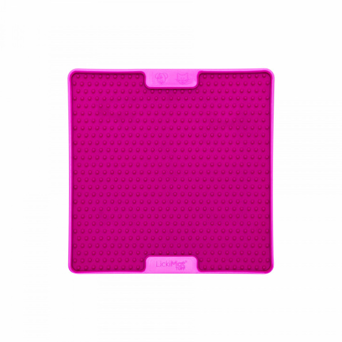 Mata LickiMat SOOTHER TUFF PRO różowa 20x20 Mata LickiMat SOOTHER TUFF PRO różowa 20x20