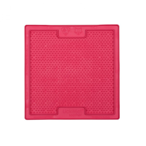 Mata LickiMat SOOTHER dla psów 20x20 Różowa Mata LickiMat SOOTHER dla psów 20x20 Różowa