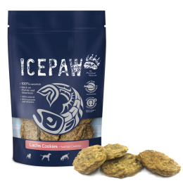 ICEPAW Lachs Cookies - ciasteczka z łososia i białych ryb 100g