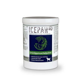 ICEPAW omułek zielonowargowy dla psów 500 g - wspomagający leczenie schorzeń i chorób stawów