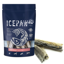 ICEPAW Lachshaut – przysmaki ze skóry łososia 50g