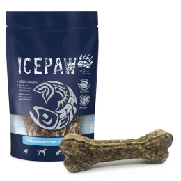 ICEPAW Welpenkauknochen gryzaki ze skór dla szczeniąt i dorosłych psów 4 szt.