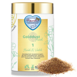 RENSKE GOLDDUST HEAL 1 Skóra i sierść - preparat przeciw wypadającej sierści i problemom skórnym 250g