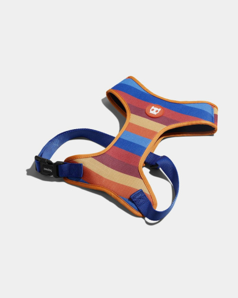 ZEE DOG SZELKI DLA PSA AIR MESH PARKER kolorowe paski rozm. L ZEE DOG SZELKI DLA PSA AIR MESH PARKER kolorowe paski rozm. L