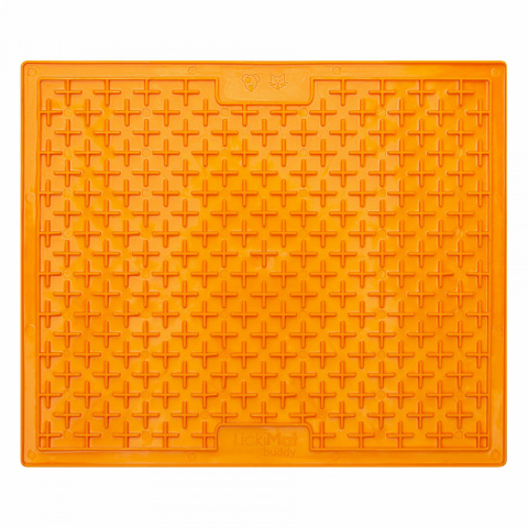 Mata LickiMat BUDDY LARGE dla psów30,5 x 25,5 cm Orange Mata LickiMat BUDDY LARGE dla psów30,5 x 25,5 cm Orange