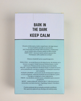 Bark In The Dark KEEP CALM domowe ciastka dla psa 125g