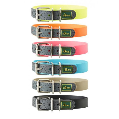 HUNTER obroża CONVENIENCE żółty NEON r. 65 XXL HUNTER obroża CONVENIENCE żółty NEON r. 65 XXL