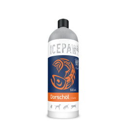 Icepaw High Premium - olej z dorsza 100% 500 ml