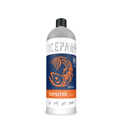 Icepaw High Premium - olej z dorsza 100% 500 ml Icepaw High Premium - olej z dorsza 100% 500 ml