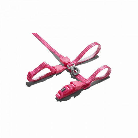 Zee Cat Szelki i smycz dla kota Wave Pink - komplet Zee Cat Szelki i smycz dla kota Wave Pink - komplet