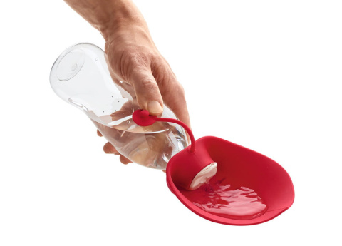 Hunter Podróżna butelka z silikonową miseczką 550ml Hunter Podróżna butelka z silikonową miseczką 550ml