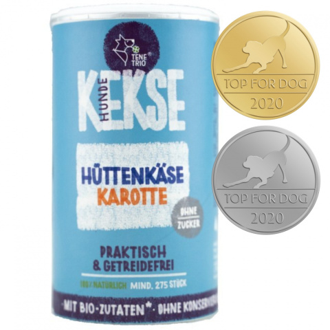 TENETRIO ciasteczka z owadami, twarogiem i marchewką (200g) TENETRIO ciasteczka z owadami, twarogiem i marchewką (200g)