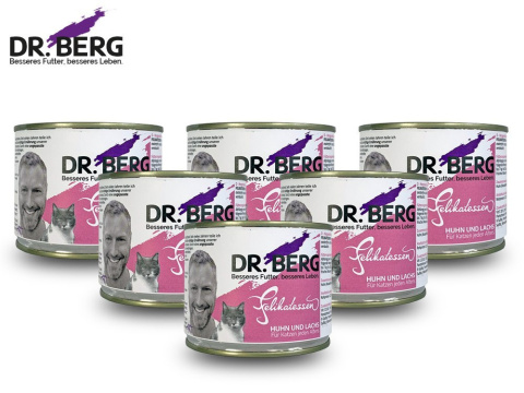 DR. BERG Felikatessen kurczak i łosoś 12x200g DR. BERG Felikatessen kurczak i łosoś 12x200g
