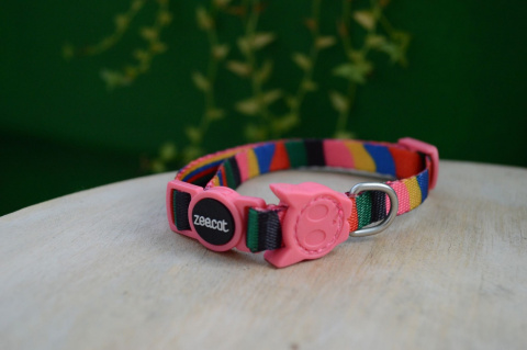 Zee Cat Obroża dla kota CHROMA 20-30 cm Zee Cat Obroża dla kota CHROMA 20-30 cm