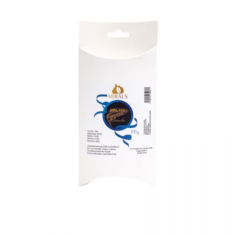 MIRALS Lachs Snack - przysmaki treningowe z mięsa łososia 100g MIRALS Lachs Snack - przysmaki treningowe z mięsa łososia 100g