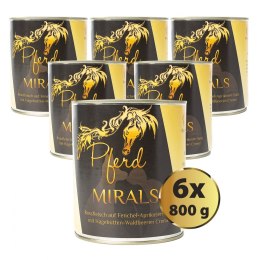 MIRALS Pferd - Konina na sałatce 6 szt. x 800g