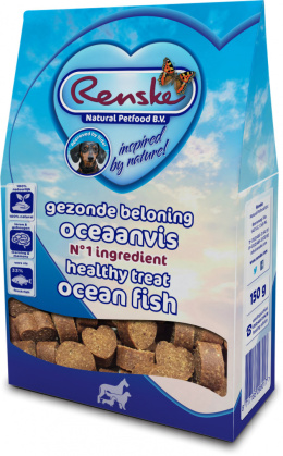 Renske Healthy Treat Ocean fish - ciasteczka z rybami oceanicznymi dla psów 150g