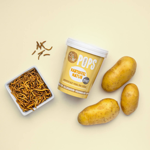 TENETRIO HUNDEPOPS przysmaki z owadami i ziemniakami 50g TENETRIO HUNDEPOPS przysmaki z owadami i ziemniakami 50g