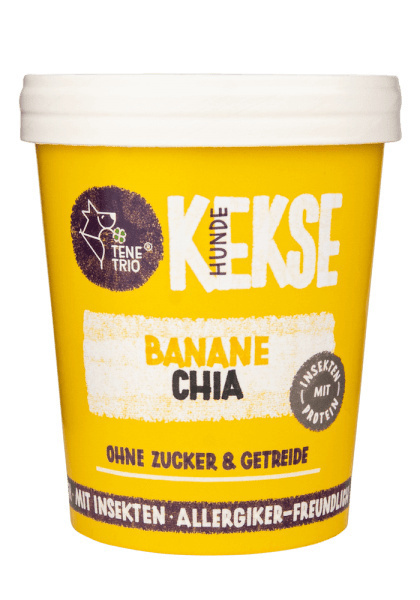 TENETRIO ciasteczka z owadami, bananami i nasionami chia 200g TENETRIO ciasteczka z owadami, bananami i nasionami chia 200g