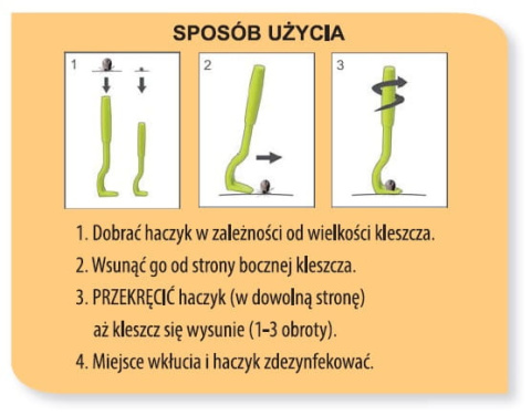 TICK TWISTER® KLESZCZOŁAPKI® - haczyki do wyciągania kleszczy TICK TWISTER® KLESZCZOŁAPKI® - haczyki do wyciągania kleszczy