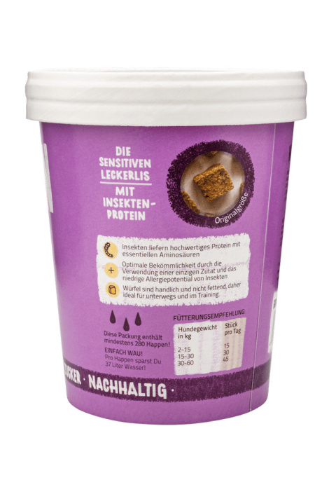 TENETRIO INSEKTENHAPPEN - przysmaki z suszonych owadów 100% 180g TENETRIO INSEKTENHAPPEN - przysmaki z suszonych owadów 100% 180g