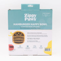 ZIPPY PAWS Happy Bowl - Miska Spowalniająca Hamburger 950ML