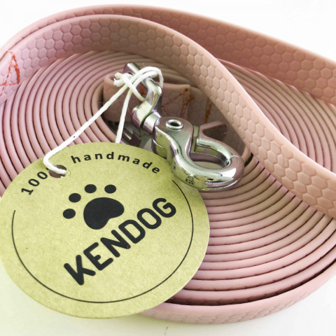 KenDog Smycz przepinana PVC/TPU 2 m Lila 25mm KenDog Smycz przepinana PVC/TPU 2 m Lila 25mm