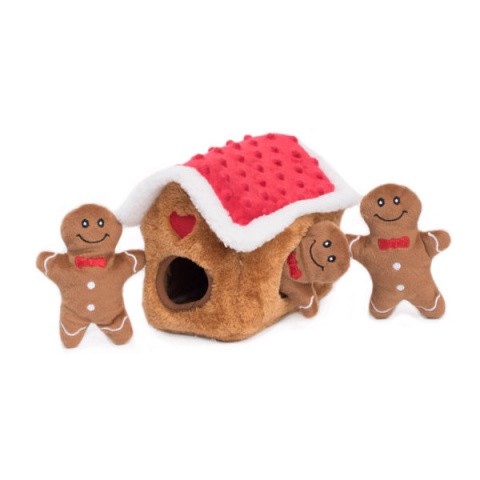 ZIPPY PAWS PLUSZOWA NORKA DOMEK Z PIERNIKA piszcząca ZIPPY PAWS PLUSZOWA NORKA DOMEK Z PIERNIKA piszcząca