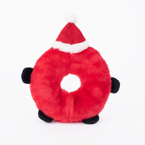 ZIPPY PAWS PLUSZOWY DONUT ŚWIĘTY MIKOŁAJ Pączek dla psa ZIPPY PAWS PLUSZOWY DONUT ŚWIĘTY MIKOŁAJ Pączek dla psa