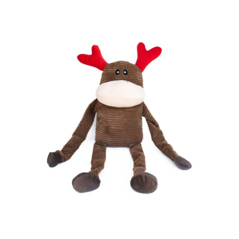 ZIPPY PAWS ŚWIĄTECZNY RENIFER PLUSZOWY 28CM piszcząca zabawka dla psa ZIPPY PAWS ŚWIĄTECZNY RENIFER PLUSZOWY 28CM piszcząca zabawka dla psa