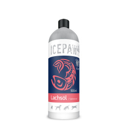 ICEPAW High Premium Lachs oil - olej z łososia 100% 500 ml