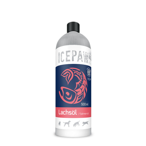 ICEPAW High Premium Lachs oil - olej z łososia 100% 500 ml ICEPAW High Premium Lachs oil - olej z łososia 100% 500 ml