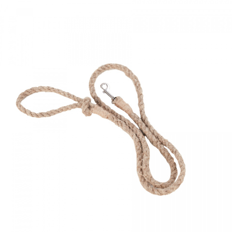 INDIA smycz z liny konopnej M-L 1,5m 100% naturalna INDIA smycz z liny konopnej M-L 1,5m 100% naturalna