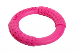 KIWI WALKER Maxi Ring Różowy 17,5 cm - zabawka dla psa