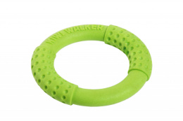 KIWI WALKER Mini Ring Zielony 13 cm - zabawka dla psa