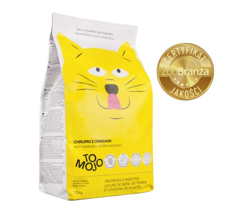 TOMOJO ekologiczna karma z insektów dla kotów 2,5kg TOMOJO ekologiczna karma z insektów dla kotów 2,5kg