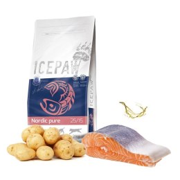 ICEPAW Nordic Pure łosoś karma dla dorosłych psów 2 kg
