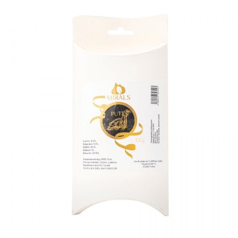 MIRALS Pute Snack - przysmaki treningowe z mięsa indyka 100g MIRALS Pute Snack - przysmaki treningowe z mięsa indyka 100g